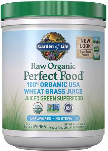 Garden of Life Raw Organic USA Wheat Grass Juice