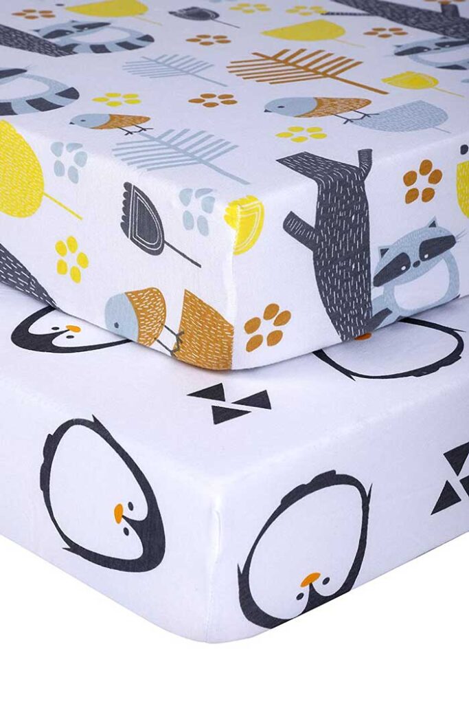 Pickle Pumpkin Organic Baby Crib Sheets