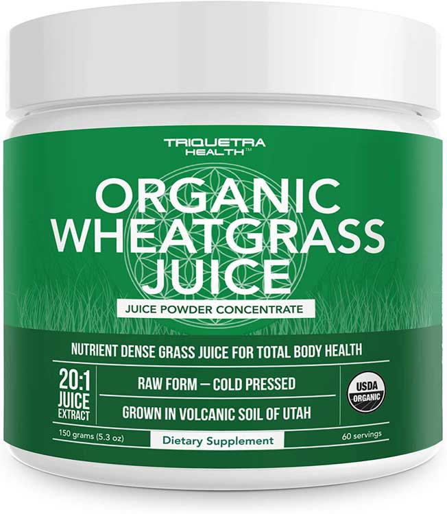 Triquetra Health Organic Wheatgrass Juice Powder