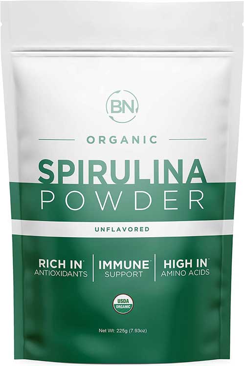 BNLABS USDA Certified Organic Spirulina Powder