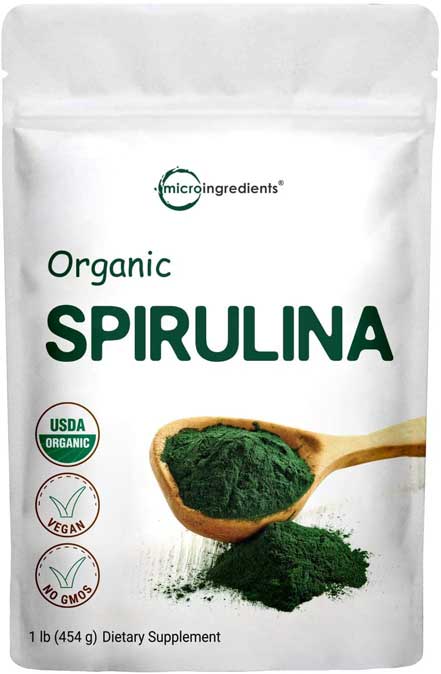 Micro Ingredients No GMOs Organic Spirulina Powder