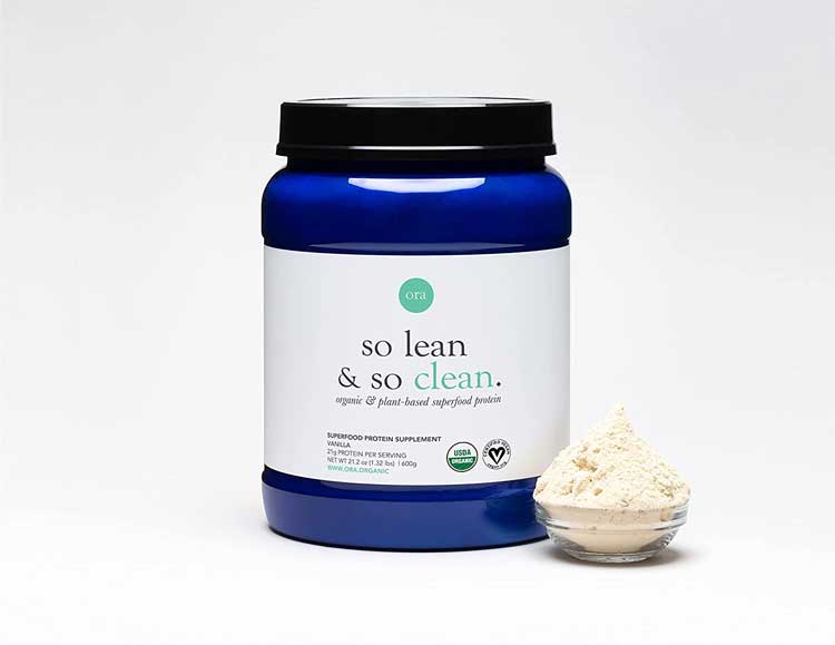 Ora Organic Plant Based Vegan Protein Powder