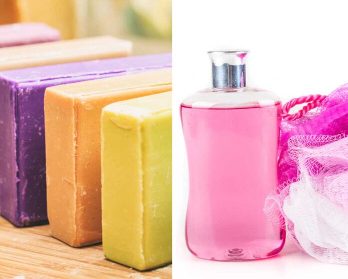 Difference-Between-Bar-Soap-And-Body-Wash Difference Between Bar Soap And Body Wash