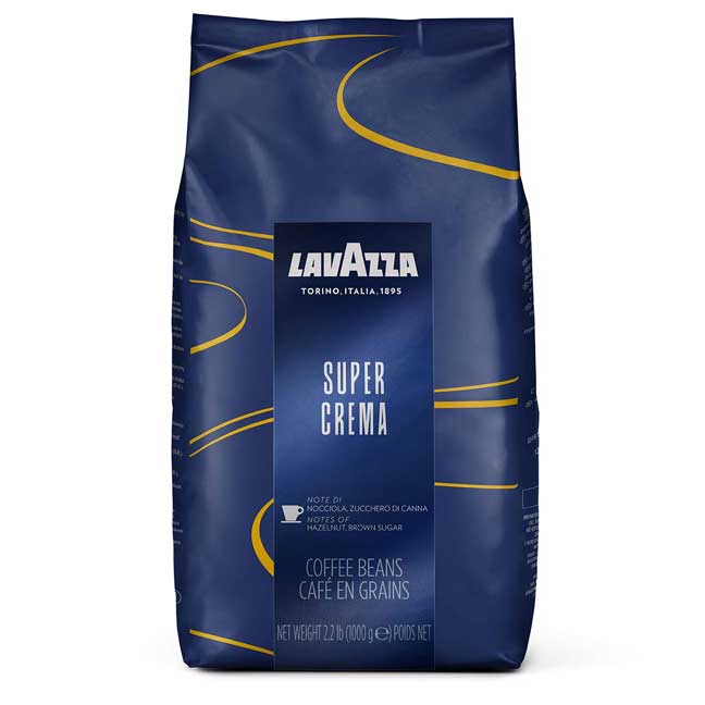 Lavazza Super Crema Whole Bean Coffee