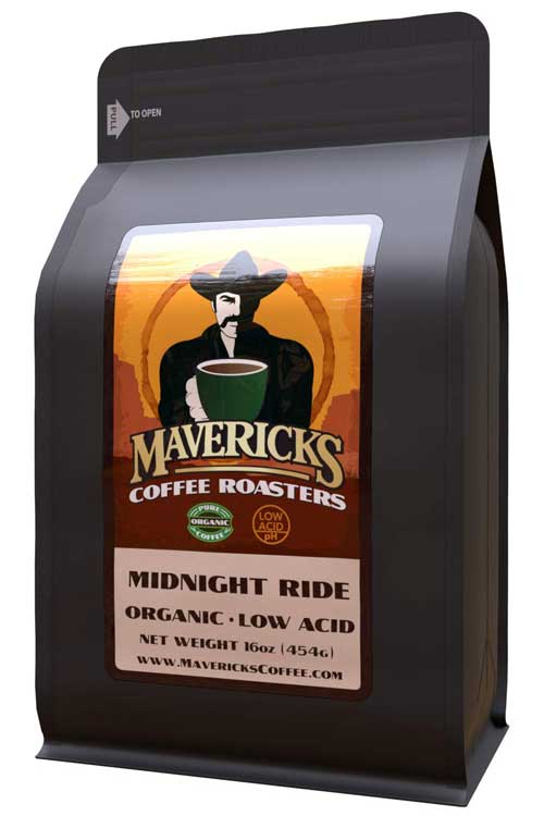 Mavericks Low Acid Organic Coffee Ground