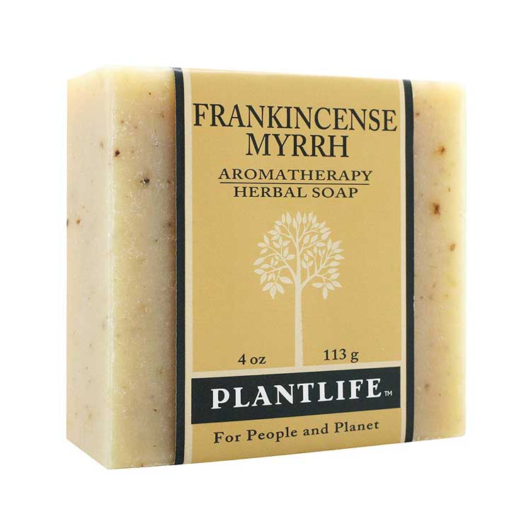 Plantlife Frankincense Pure & Natural Aromatherapy Herbal Soap